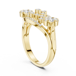 Gold Ring DDLR-753, Yellow Gold, view 1
