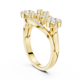 Gold Ring DDLR-753, Yellow Gold, view 1