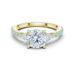 Gold Ring DDLR-863, Yellow Gold