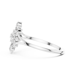 Gold Ring DR-6279, White Gold, view 3