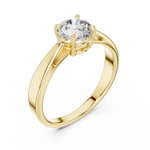 Gold Ring LR-0003, Yellow Gold, view 2
