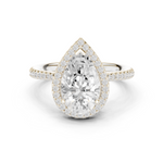 Gold Ring DDLR-747, White Gold