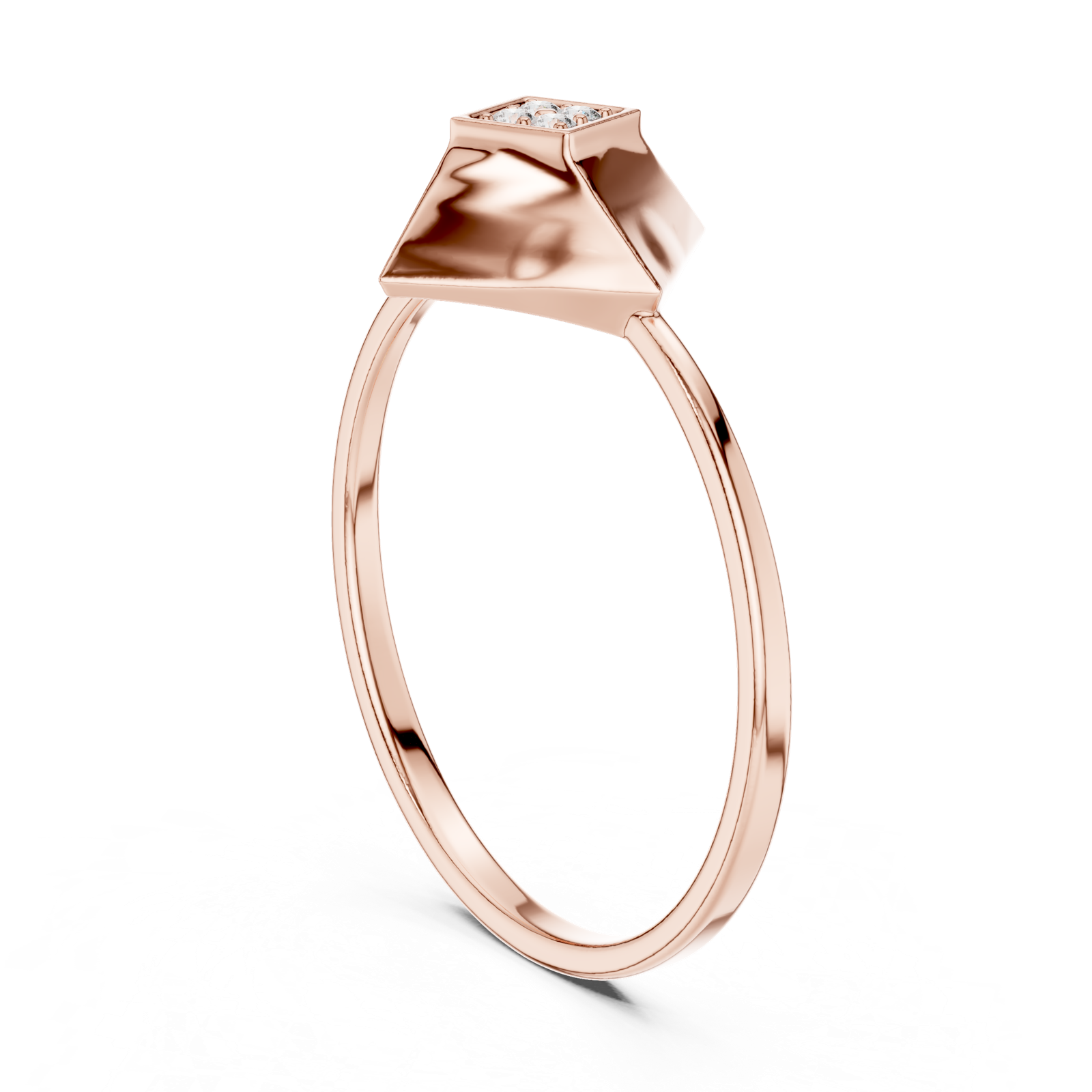 Gold Ring 1 (211), Rose Gold