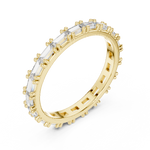 Gold Ring DDLR-231, Yellow Gold, view 2