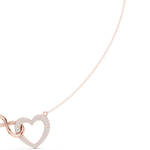 Gold Necklace SBWN (18), Rose Gold, view 3