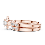 Gold Ring LR-0269, Rose Gold, view 3