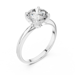 Gold Ring DDLR-050, White Gold, view 2