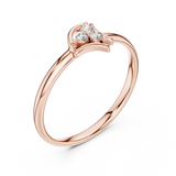 Gold Ring 1 (364), Rose Gold, view 2