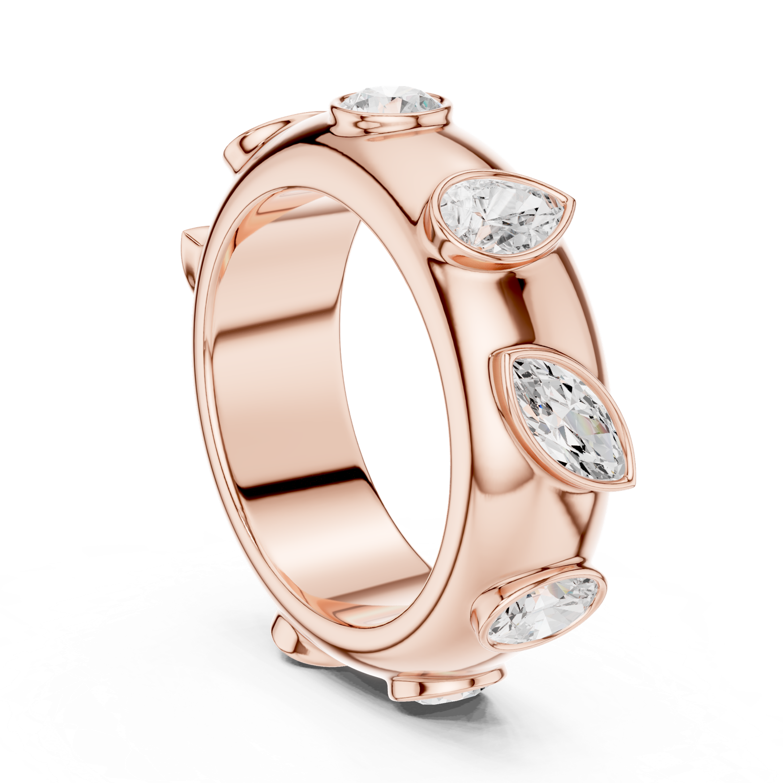 Gold Ring SBWR(52), Rose Gold