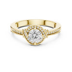 Gold Ring LR-0332, Yellow Gold, view 4