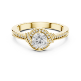 Gold Ring LR-0332, Yellow Gold, view 4
