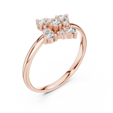 Gold Ring Ledis Ring, Rose Gold