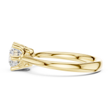 Gold Ring DDLR-558, Yellow Gold, view 3