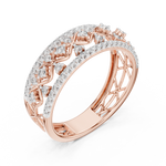 Gold Ring 12-10069@L, Rose Gold, view 2