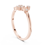 Gold Ring DR-6247, Rose Gold, view 1