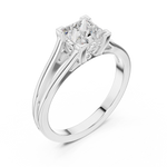 Gold Ring DDLR-892, White Gold, view 2