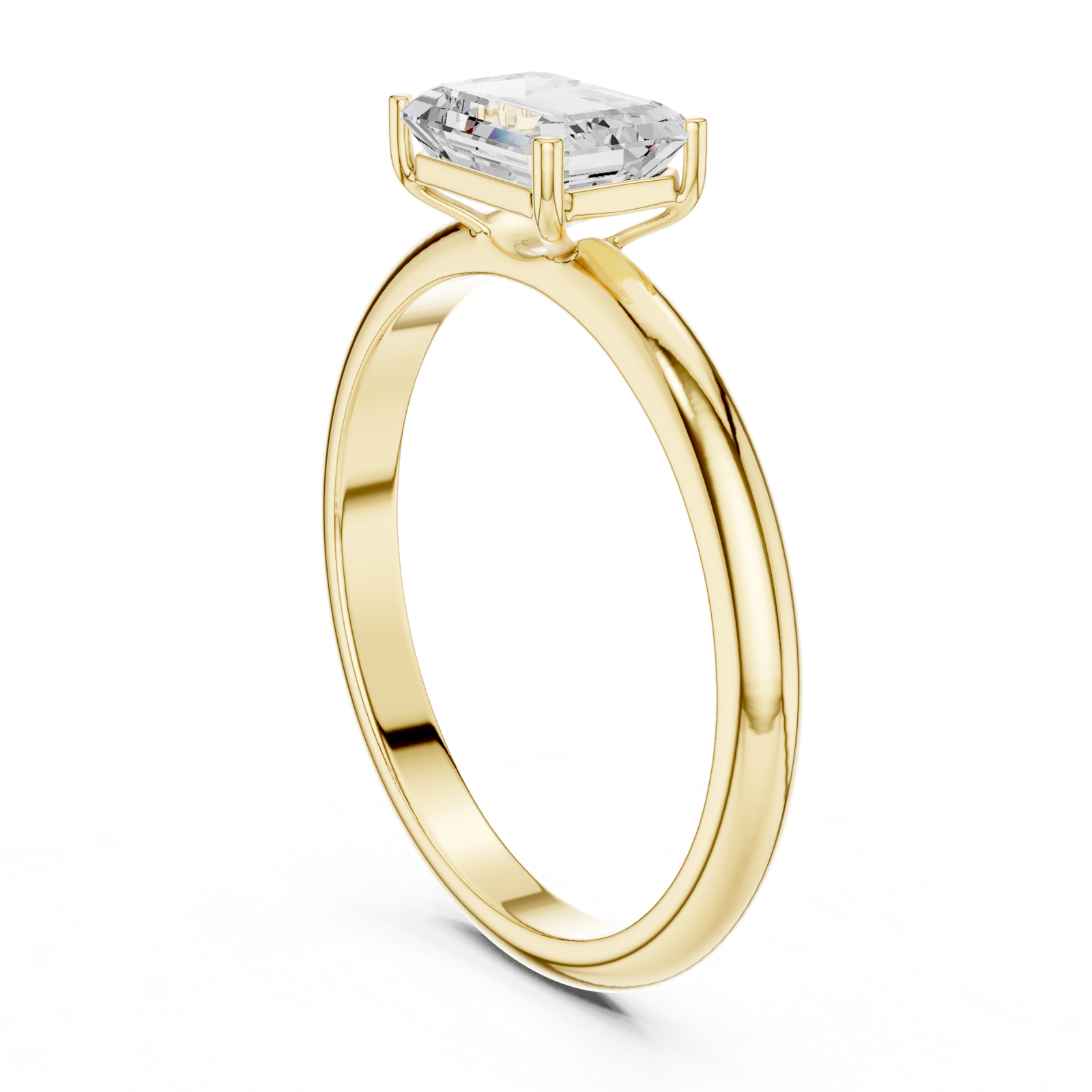 Gold Ring DDLR-1076, Yellow Gold, view 1