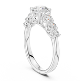 Gold Ring DDLR-681, White Gold, view 1