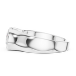 Gold Ring SBMR(11), White Gold, view 3