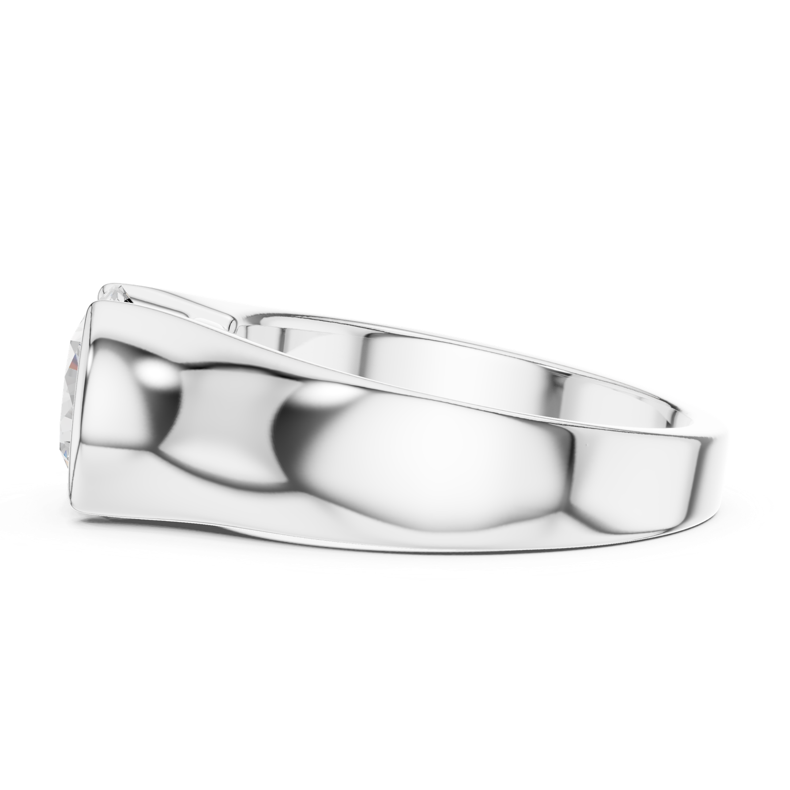 Gold Ring SBMR(11), White Gold, view 3