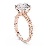 Gold Ring LR-0026, Rose Gold, view 1