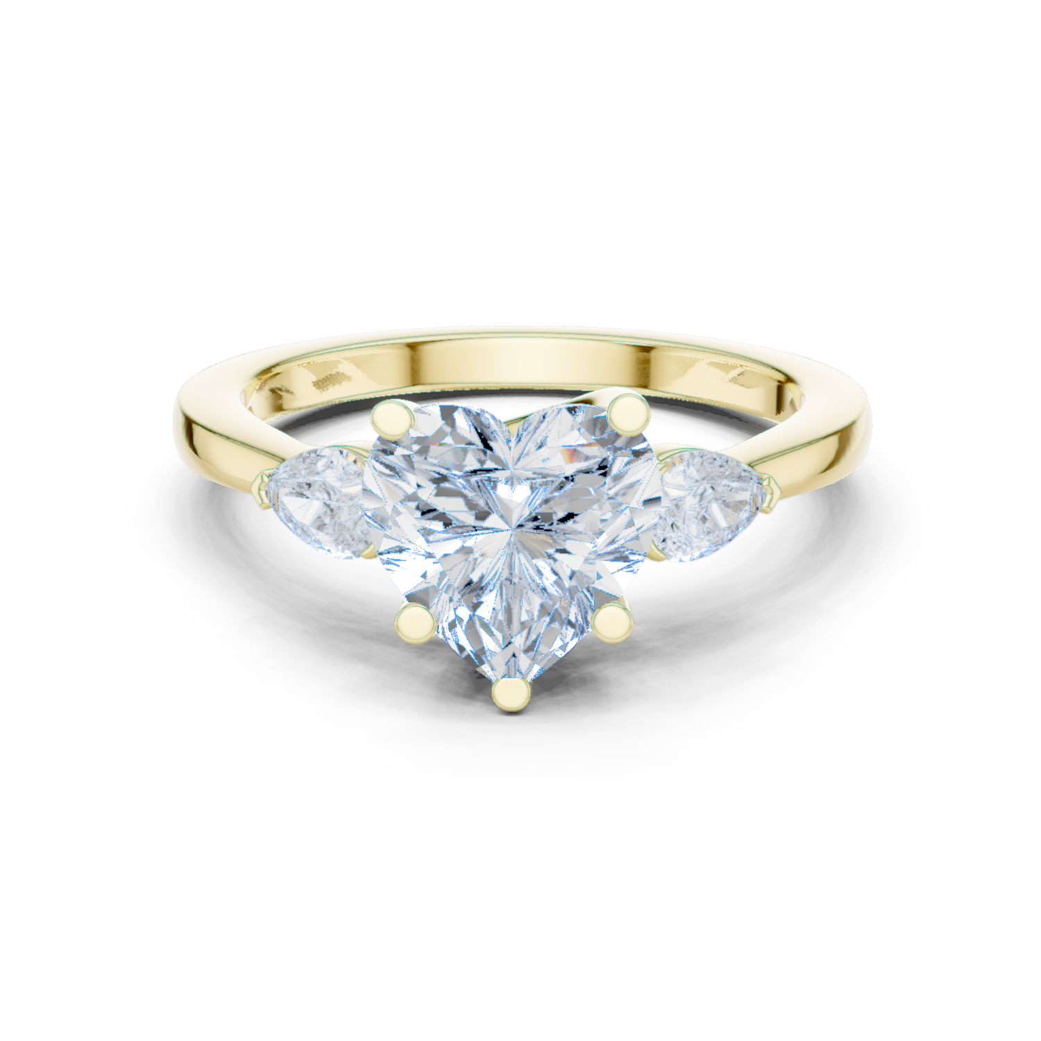 Gold Ring DDLR-270, Yellow Gold