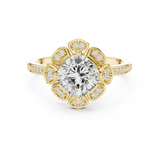 Gold Ring DDLR-363, Yellow Gold