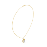 Gold Jewelry DDPO-009, Radiant center stone, Yellow Gold, view 1