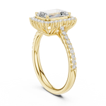 Gold Ring DDLR-731, Yellow Gold, view 1