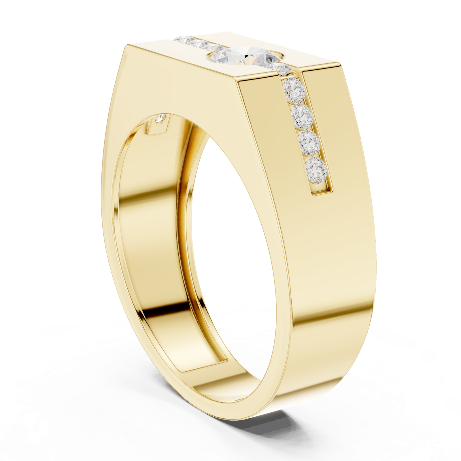Gold Ring DDLR-390, Yellow Gold