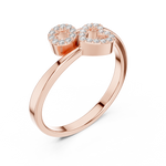 Gold Ring 1 (254), Rose Gold, view 2