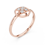 Gold Ring Ledis Ring, Rose Gold, view 2