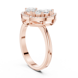 Gold Ring DDLR-531, Rose Gold