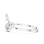 Gold Ring 1 (142), White Gold, view 3