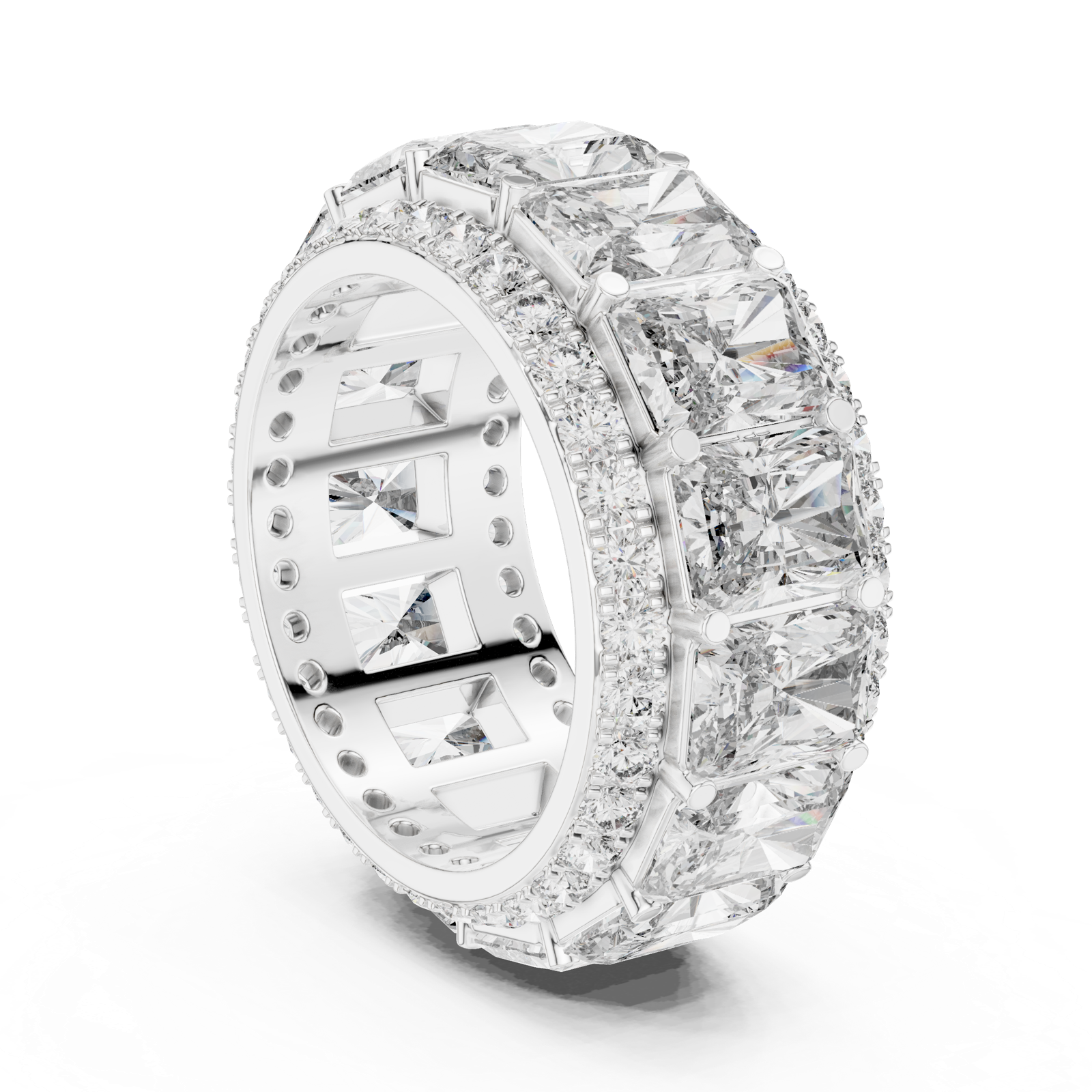 Gold Ring DDLR-243, White Gold