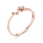 Gold Ring 1 (137), Rose Gold, view 2