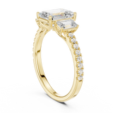 Gold Ring DDLR-790, Yellow Gold, view 1