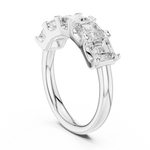 Gold Ring DDLR-701, White Gold, view 1