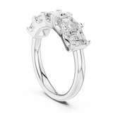 Gold Ring DDLR-701, White Gold, view 1