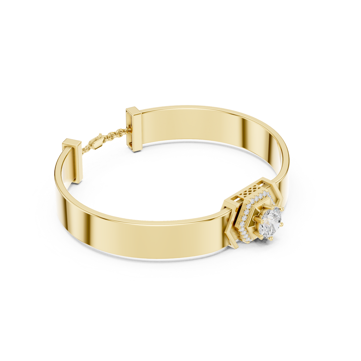Gold Bracelet SBMB (6), Yellow Gold, view 1