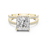 Gold Ring L03-1384, Yellow Gold, view 4
