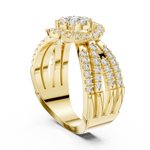 Gold Ring 19-120008L, Yellow Gold, view 1