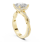 Gold Ring DDLR-883, Yellow Gold, view 1