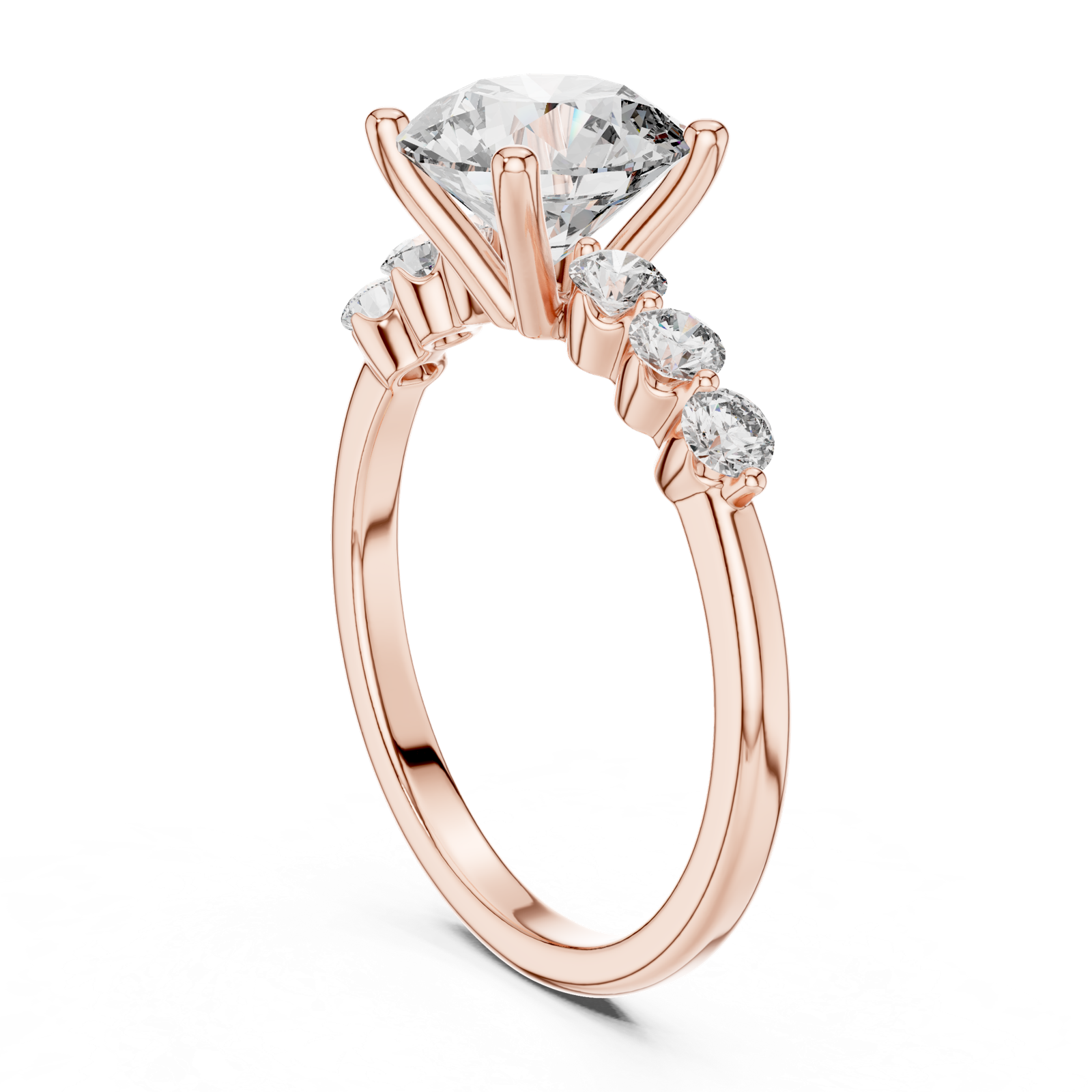 Gold Ring DDLR-151, Rose Gold