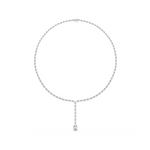 Gold Necklace GNK-0047, White Gold
