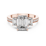 Gold Ring LR-0069, Rose Gold