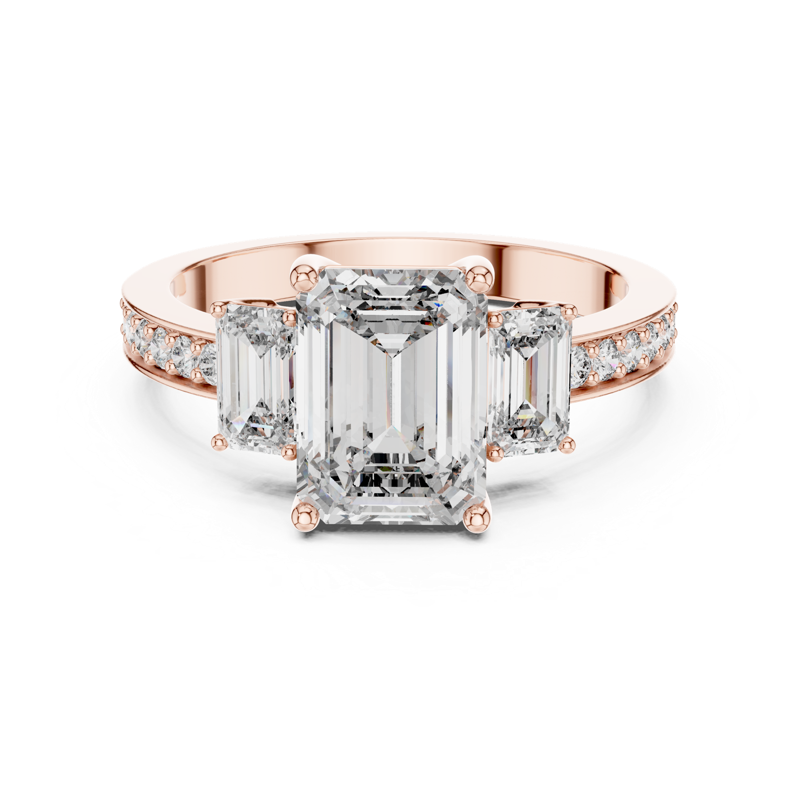 Gold Ring LR-0069, Rose Gold