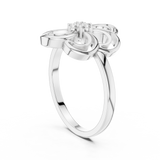 Gold Ring DR-6232, White Gold
