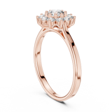 Gold Ring ALR-94, Rose Gold