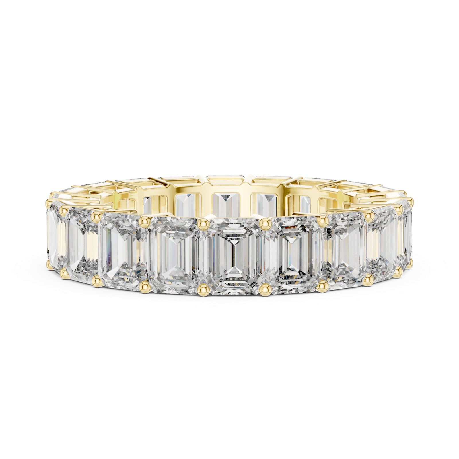Gold Ring DDLR-207, Yellow Gold, view 3